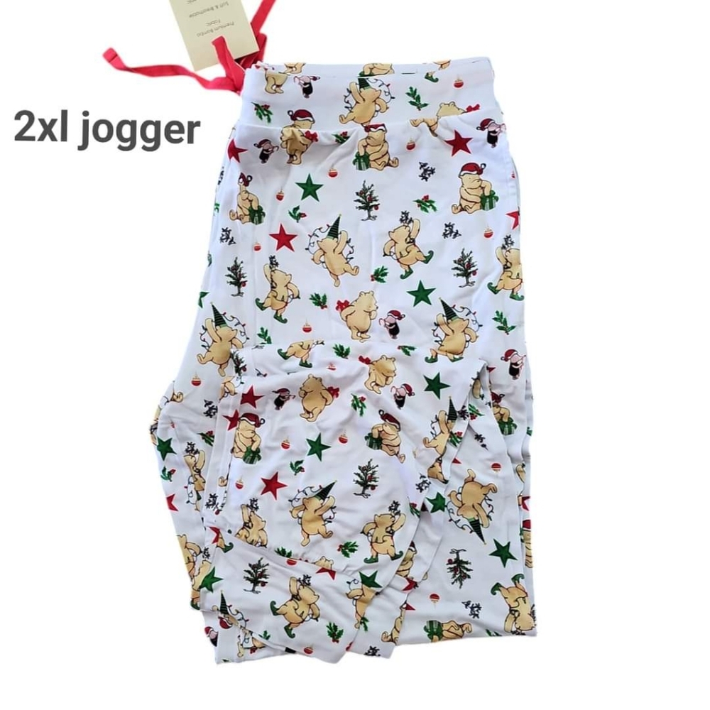 Christmas Pooh Joggers